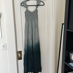 Long ombré dress